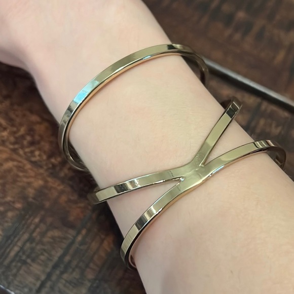 The Limited - Gold Medal Cuff Bracelet - Picture 1 of 3